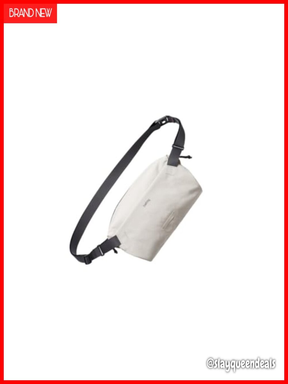Lightweight Recycled Ripstop Crossbody Sling Bag Expandable Travel